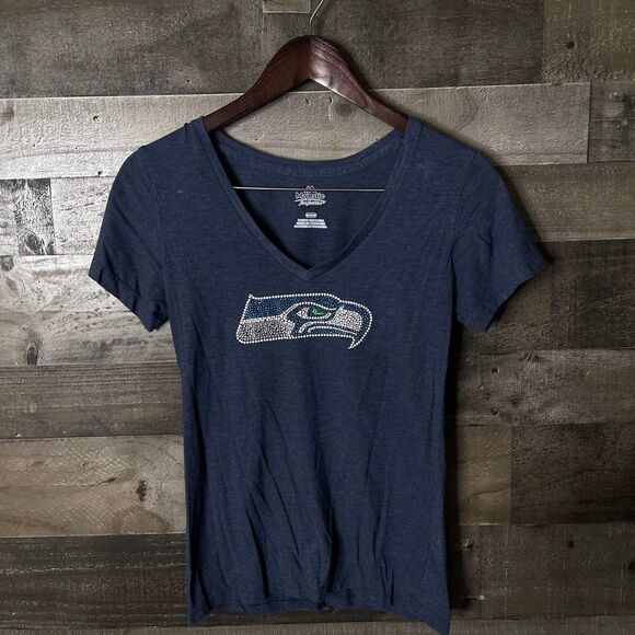 Majestic Womens Seahawks Shirt Medium - Picture 1 of 3